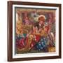 The Wedding of St George and Princess Sabra-Dante Gabriel Rossetti-Framed Giclee Print