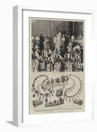 The Wedding of the Duke of Norfolk-Godefroy Durand-Framed Giclee Print