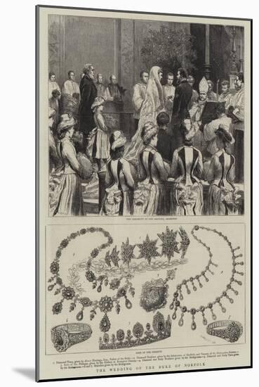 The Wedding of the Duke of Norfolk-Godefroy Durand-Mounted Giclee Print