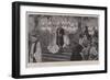 The Wedding of the Earl of Crewe and Lady Margaret Primrose in Wesminster Abbey-William Hatherell-Framed Giclee Print