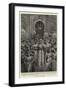 The Wedding of the Khedive's Sister, the Bride's Procession Forming in the Interior of the Harem-null-Framed Giclee Print