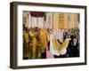 The Wedding of Tsar Nicholas II and the Princess Alix of Hesse-Darmstadt on November 26, 1894-Laurits Regner Tuxen-Framed Giclee Print