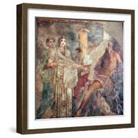 The Wedding of Zeus and Hera on Mount Ida, from the House of the Tragic Poet, Pompeii-null-Framed Giclee Print