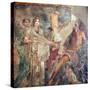 The Wedding of Zeus and Hera on Mount Ida, from the House of the Tragic Poet, Pompeii-null-Stretched Canvas