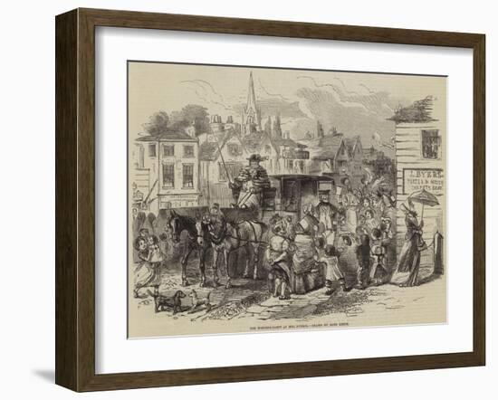 The Wedding-Party at Mrs Byers's-John Leech-Framed Giclee Print