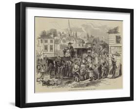 The Wedding-Party at Mrs Byers's-John Leech-Framed Giclee Print