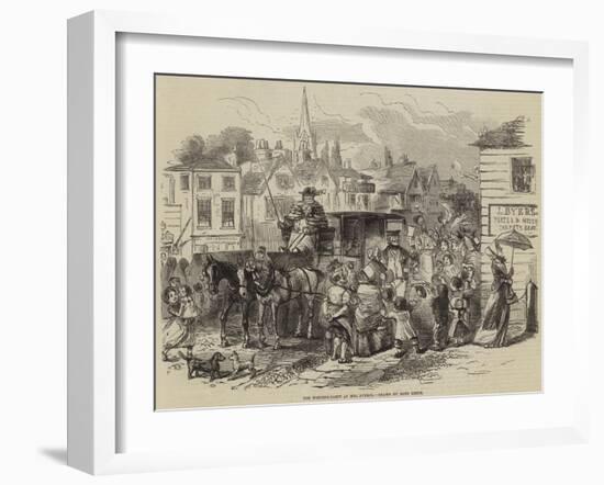 The Wedding-Party at Mrs Byers's-John Leech-Framed Giclee Print