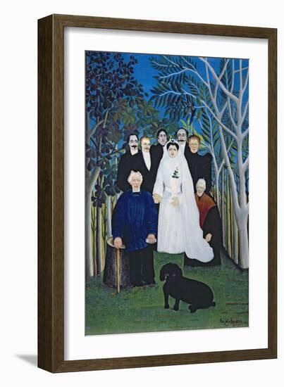 The Wedding Party, c.1905-Henri Rousseau-Framed Giclee Print