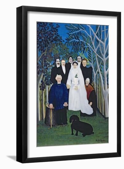 The Wedding Party, c.1905-Henri Rousseau-Framed Giclee Print