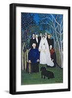 The Wedding Party, c.1905-Henri Rousseau-Framed Giclee Print