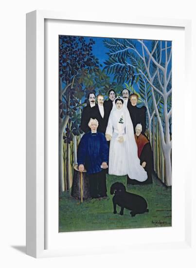 The Wedding Party, c.1905-Henri Rousseau-Framed Giclee Print