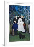 The Wedding Party, c.1905-Henri Rousseau-Framed Giclee Print