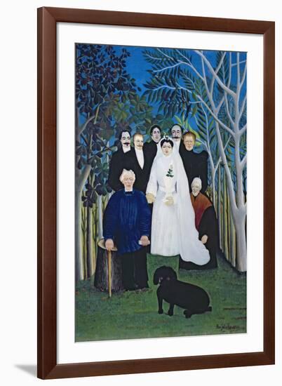 The Wedding Party, c.1905-Henri Rousseau-Framed Giclee Print