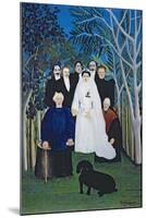 The Wedding Party, c.1905-Henri Rousseau-Mounted Giclee Print