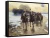 The Wedding Party-Alfred von Wierusz-Kowalski-Framed Stretched Canvas