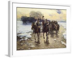 The Wedding Party-Alfred von Wierusz-Kowalski-Framed Giclee Print