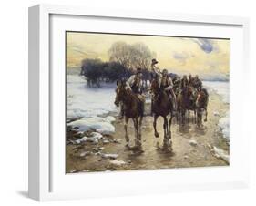 The Wedding Party-Alfred von Wierusz-Kowalski-Framed Giclee Print