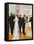 The Wedding Reception, c.1900-Jean Béraud-Framed Stretched Canvas