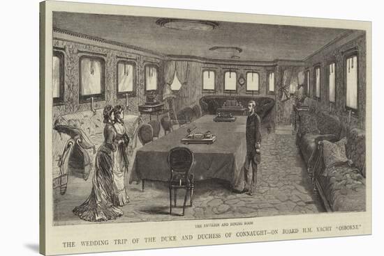 The Wedding Trip of the Duke and Duchess of Connaught, on Board Hm Yacht Osborne-null-Stretched Canvas