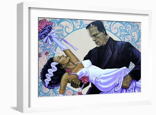 The Wedding-Mike Bell-Framed Art Print