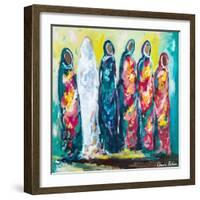 The Wedding-Amira Rahim-Framed Art Print