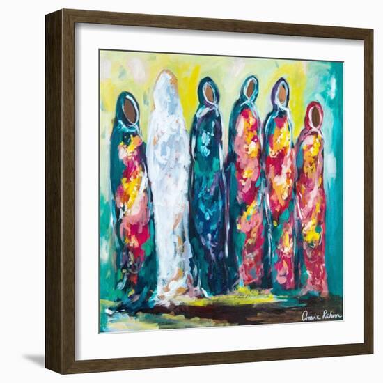 The Wedding-Amira Rahim-Framed Art Print