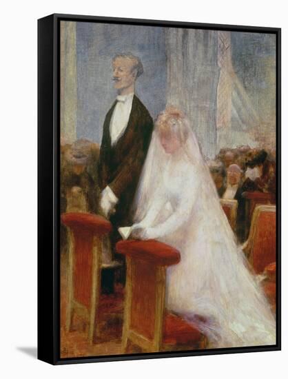 The Wedding-Albert Guillaume-Framed Stretched Canvas