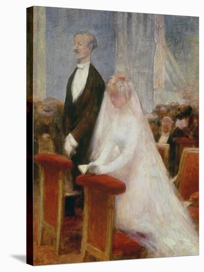 The Wedding-Albert Guillaume-Stretched Canvas