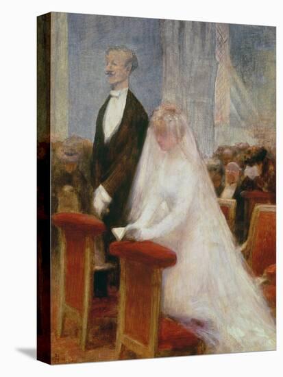 The Wedding-Albert Guillaume-Stretched Canvas