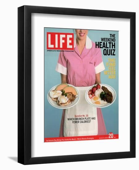 The Weekly Health Quiz, No. 2, January 20, 2006-null-Framed Premium Photographic Print