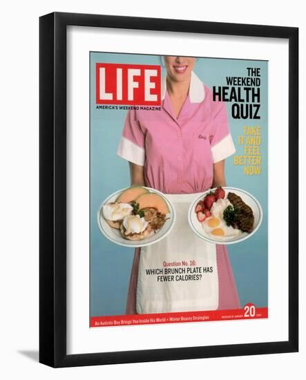 The Weekly Health Quiz, No. 2, January 20, 2006-null-Framed Photographic Print