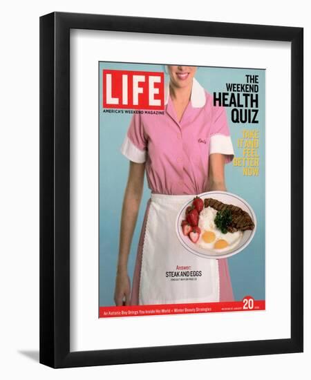 The Weekly Health Quiz, No. 2, January 20, 2006-null-Framed Photographic Print