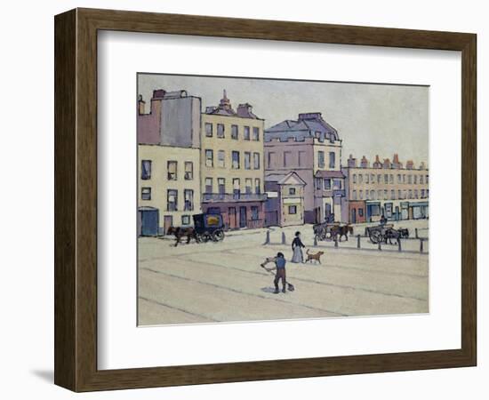 The Weigh House, Cumberland Market, circa 1914-Robert Bevan-Framed Giclee Print