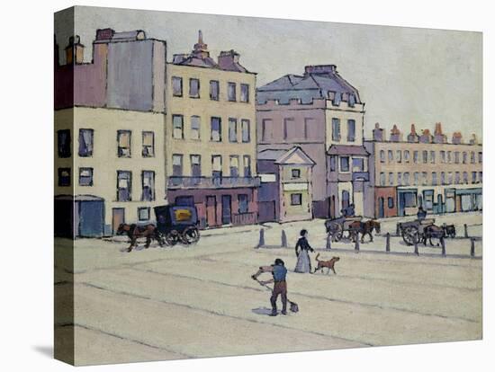 The Weigh House, Cumberland Market, circa 1914-Robert Bevan-Stretched Canvas