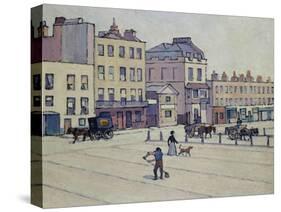 The Weigh House, Cumberland Market, circa 1914-Robert Bevan-Stretched Canvas