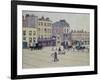 The Weigh House, Cumberland Market, circa 1914-Robert Bevan-Framed Giclee Print