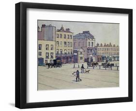 The Weigh House, Cumberland Market, circa 1914-Robert Bevan-Framed Giclee Print