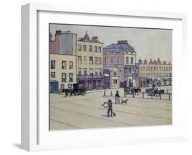 The Weigh House, Cumberland Market, circa 1914-Robert Bevan-Framed Giclee Print
