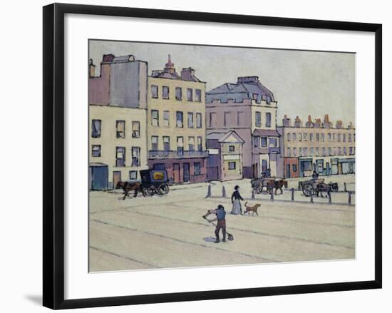 The Weigh House, Cumberland Market, circa 1914-Robert Bevan-Framed Premium Giclee Print