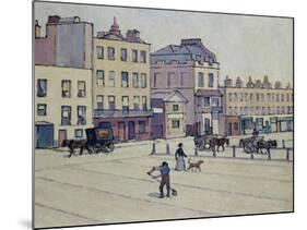 The Weigh House, Cumberland Market, circa 1914-Robert Bevan-Mounted Giclee Print