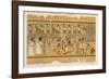 The Weighing of Ani's Conscience by Anubis-E.a. Wallis Budge-Framed Photographic Print