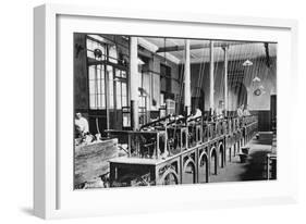 The Weighing Room, the Royal Mint, Tower Hill, London, 20th Century-null-Framed Giclee Print