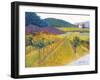 The Weingut-Gail Wells-Hess-Framed Art Print