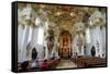 The Weiskirche (White Church), UNESCO World Heritage Site, Near Fussen, Bavaria, Germany, Europe-Robert Harding-Framed Stretched Canvas