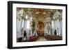 The Weiskirche (White Church), UNESCO World Heritage Site, Near Fussen, Bavaria, Germany, Europe-Robert Harding-Framed Photographic Print