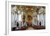 The Weiskirche (White Church), UNESCO World Heritage Site, Near Fussen, Bavaria, Germany, Europe-Robert Harding-Framed Photographic Print