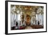 The Weiskirche (White Church), UNESCO World Heritage Site, Near Fussen, Bavaria, Germany, Europe-Robert Harding-Framed Photographic Print