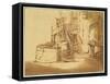 The Well in Front of the Farmhouse-Rembrandt van Rijn-Framed Stretched Canvas