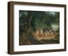 The Well in the Wood at Ariccia, 1831-Gustav Richter-Framed Giclee Print
