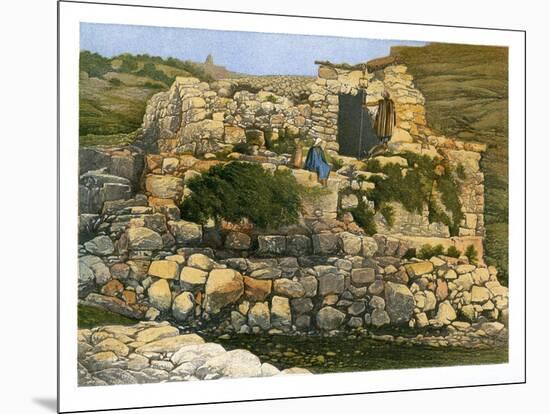 The Well of En-Rogel, Jerusalem, C1870-W Dickens-Mounted Giclee Print